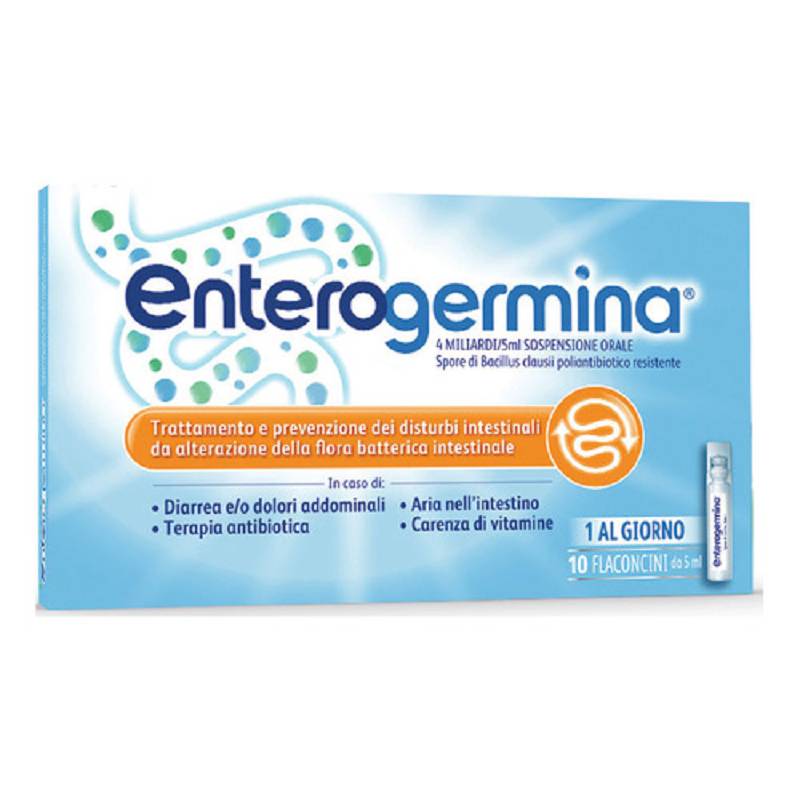 Enterogermina 10 flaconi 4 miliardi 