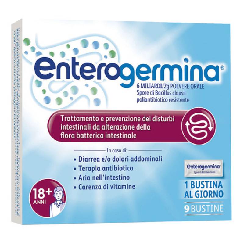 Enterogermina 9 bustine orosolubili 6 miliardi