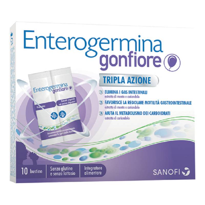 Enterogermina gonfiore 10 bustine