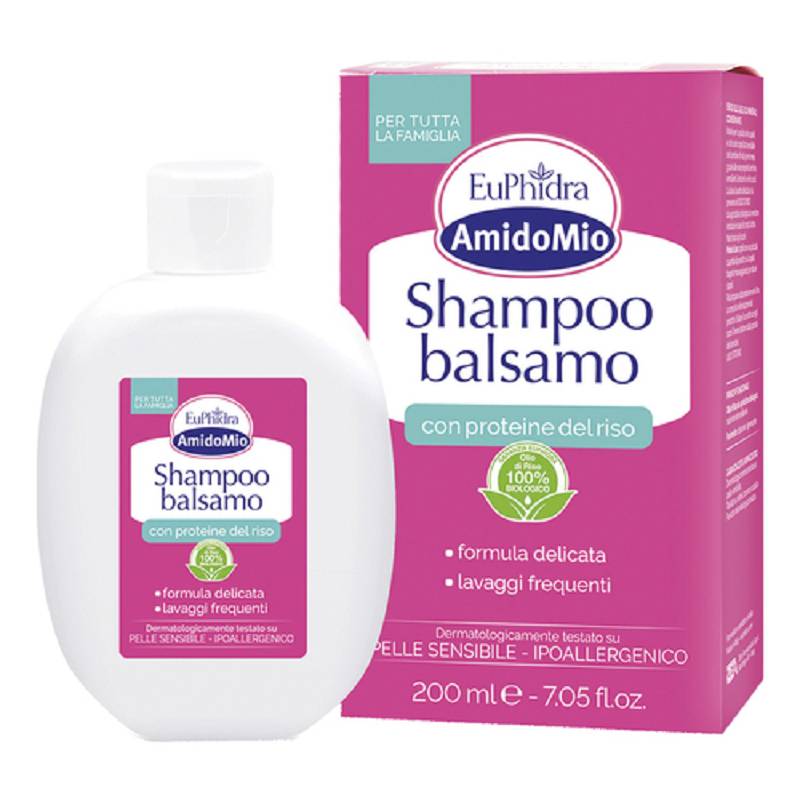 Euphidra amidomio shampoo balsamo 200ml