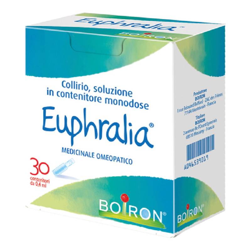 EUPHRALIA Collirio, Soluzione  Monodose 30 contenitori 0,4 ml 