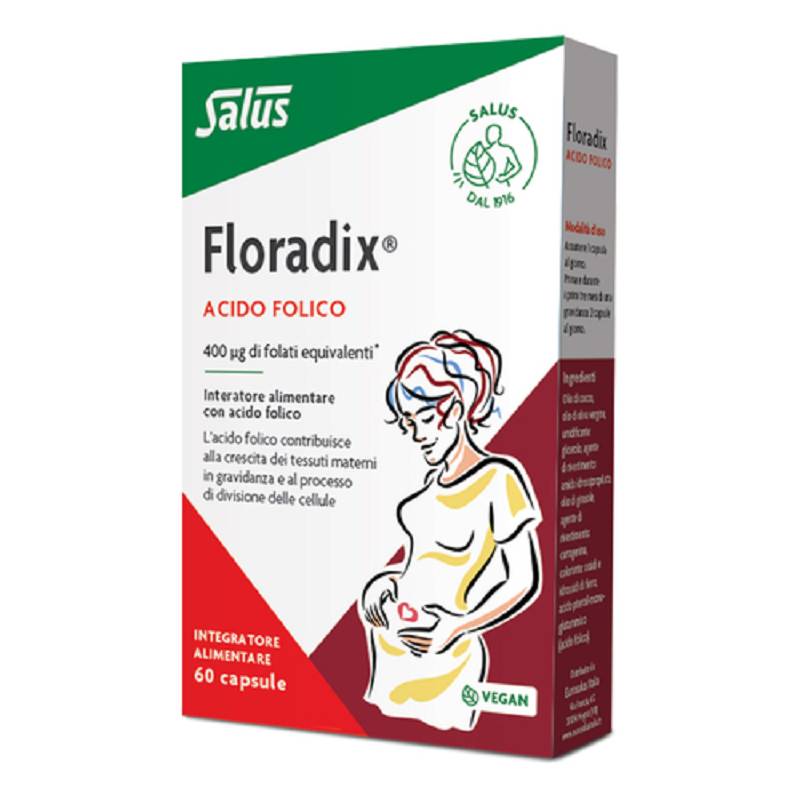 Floradix acido folico 60 capsule 