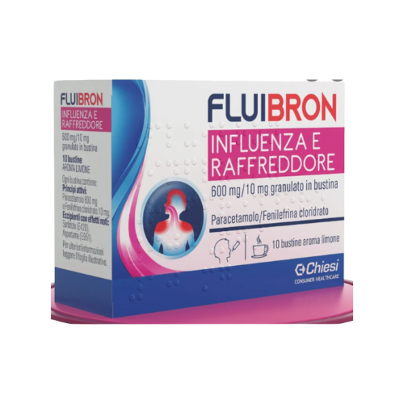 Fluibron influenza e raffreddore 10 bustine
