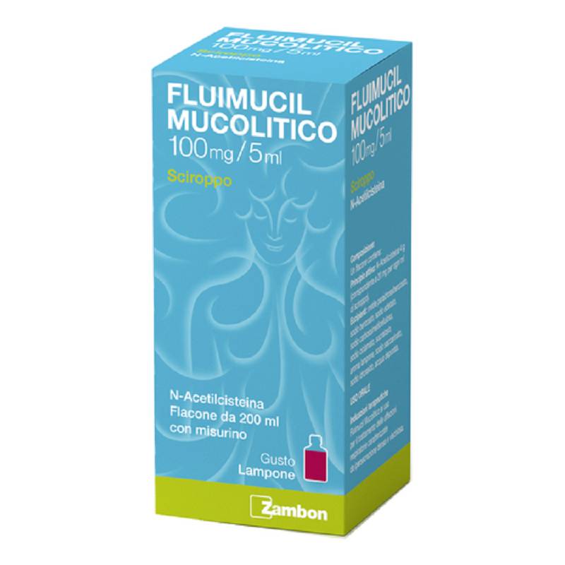 Fluimucil mucolitico sciroppo 100mg/5ml