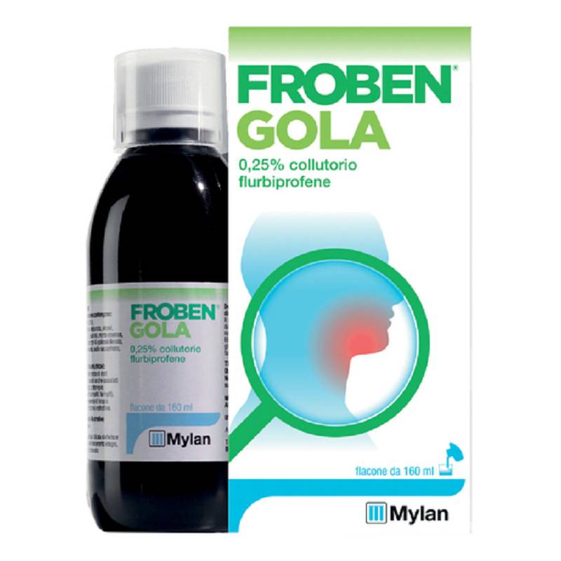 Froben gola collutorio 160ml 0,25%