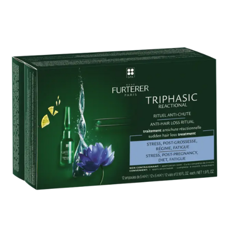 Furterer triphasic reactional 12 flaconcini 5ml