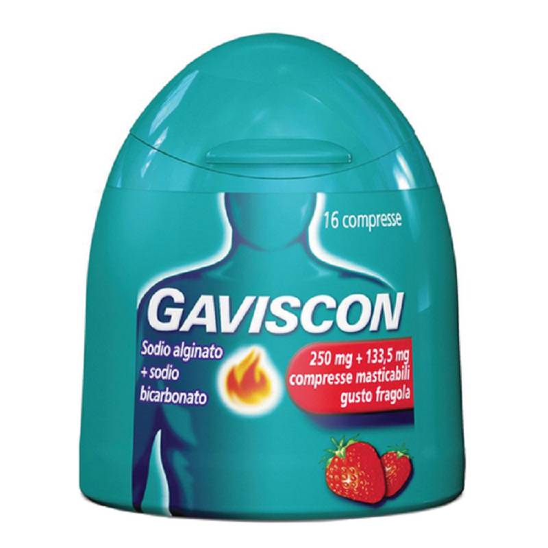 Gaviscon 16 compresse masticabili fragola