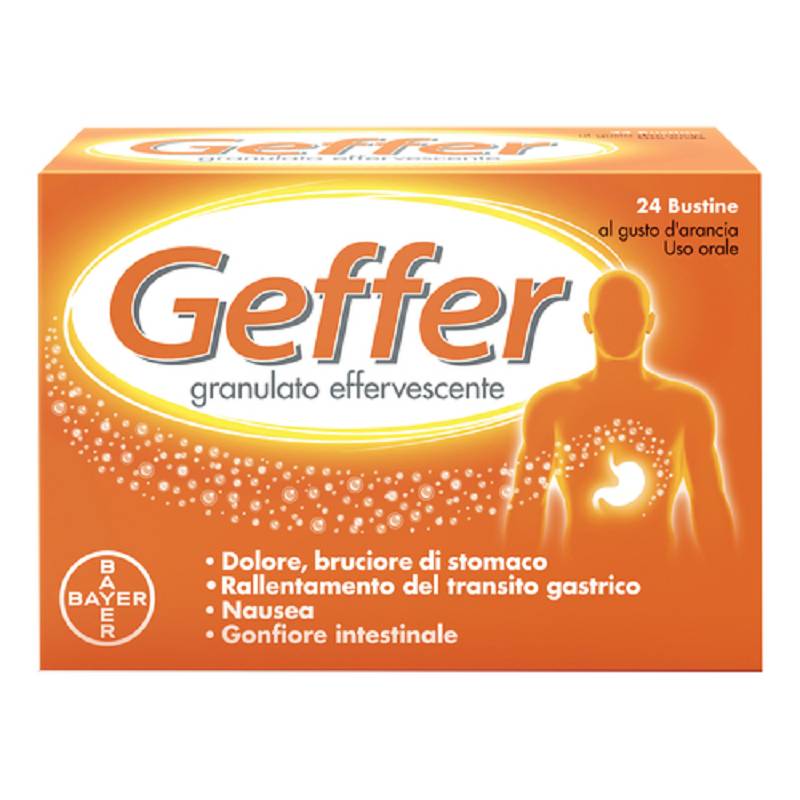 Geffer 24 bustine gusto arancia