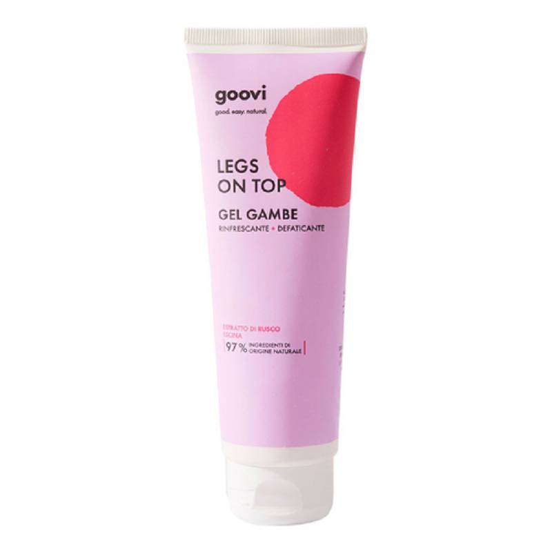 Goovi legs on top gel rinfrescante e defaticante 125ml