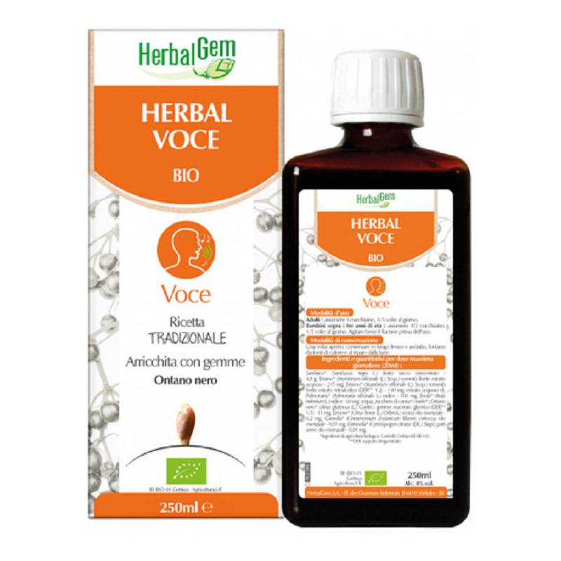 HERBALGEM VOCE BIO SCIR 250ML