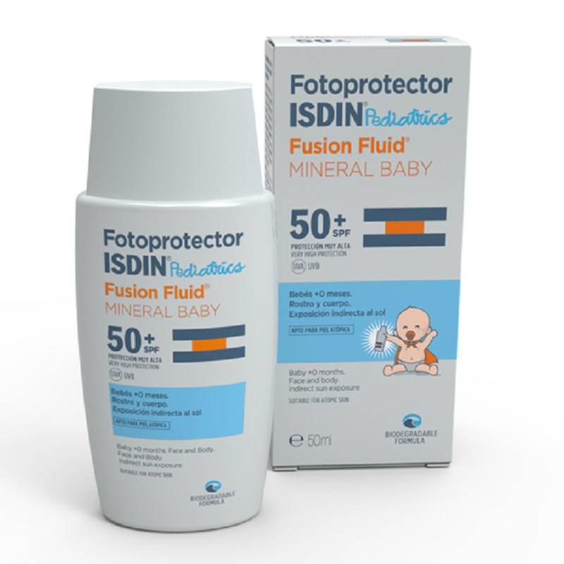 Fotoprotector mineral baby 50+