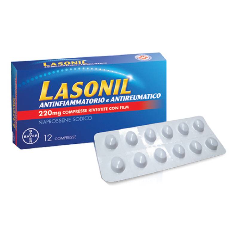 Lasonil antinfiammatorio 12 compresse 220mg