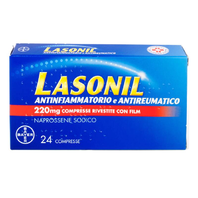 Lasonil antinfiammatorio 24 compresse 220mg