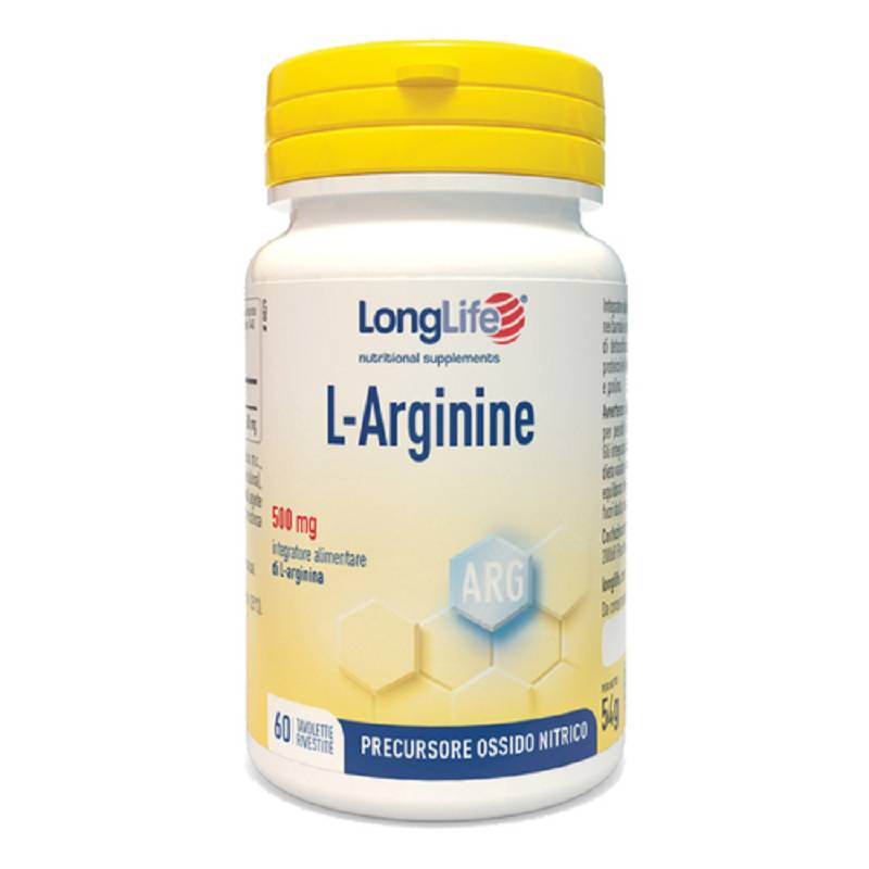Longlife L-arginine 60 tavolette