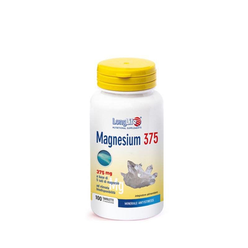  LongLife Magnesium 375 100 tavolette 