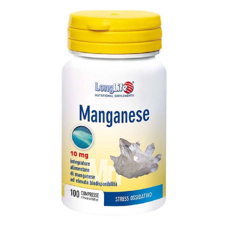 Longlife manganese 100 compresse 10mg