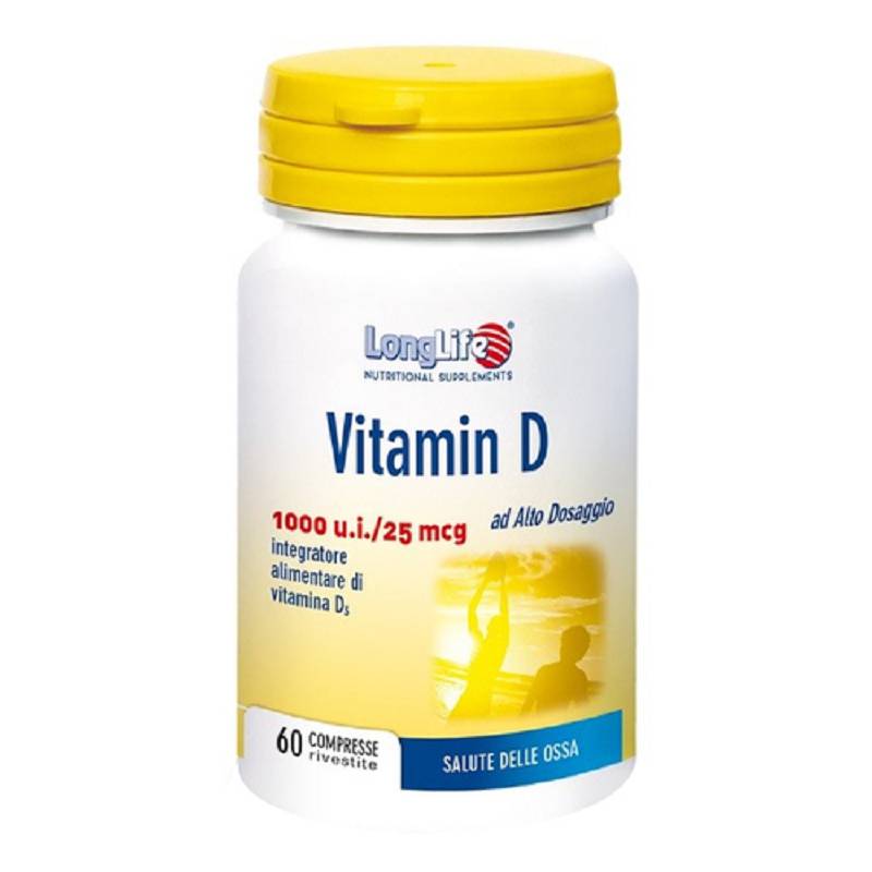 Longlife vitamina D3 1000ui 60 compresse