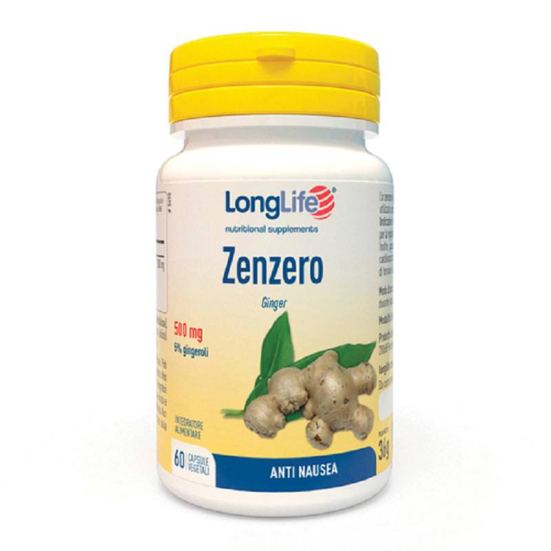 Longlife zenzero 60 capsule vegetali