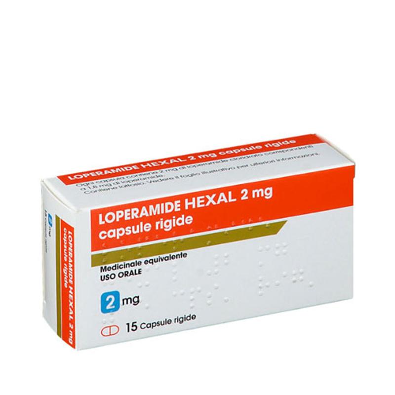 Loperamide hexal 15 capsule 2mg