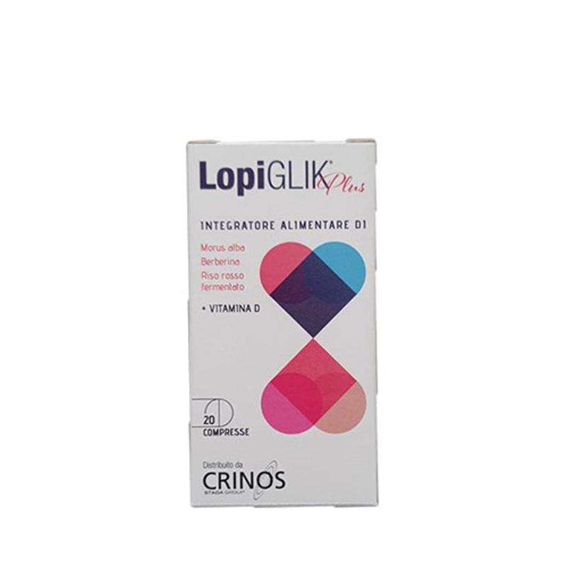 LopiGlik plus 20 compresse per il colesterolo