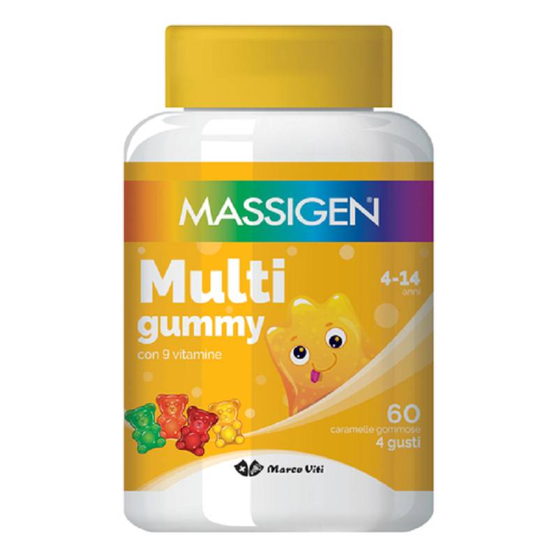 Massigen dailyvit multigummy 60 caramelle gommose