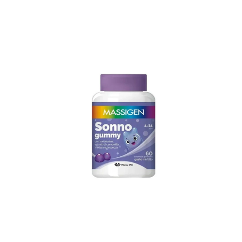 Massigen sonno gummy 60 caramelle