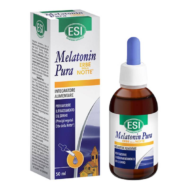 Melatonin Pura gocce con erbe della notte 50ml