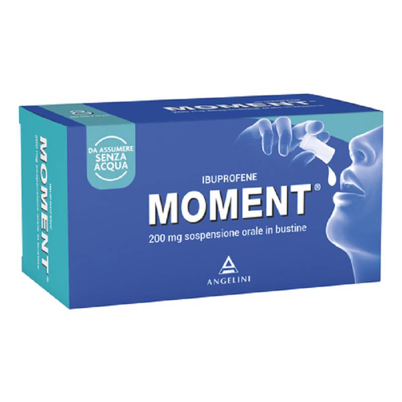 Moment sospensione orale 8 bustine 200mg