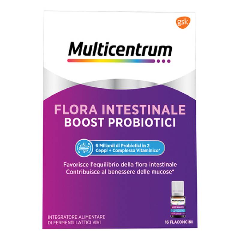 Multicentrum flora intestinale 16 flaconcini