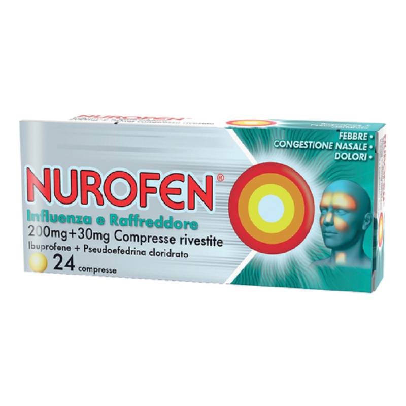 Nurofen influenza raffreddore 24 compresse