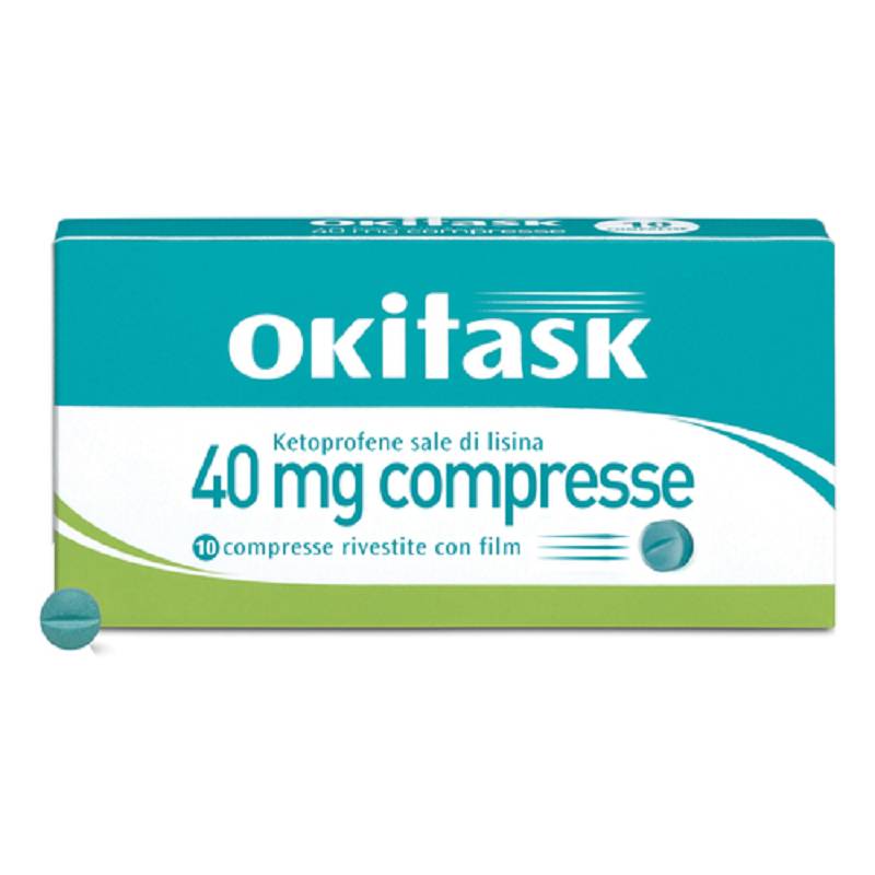 Okitask 10 compresse rivestite 40mg