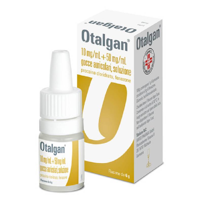 Otalgan gocce auricolari flacone 6g