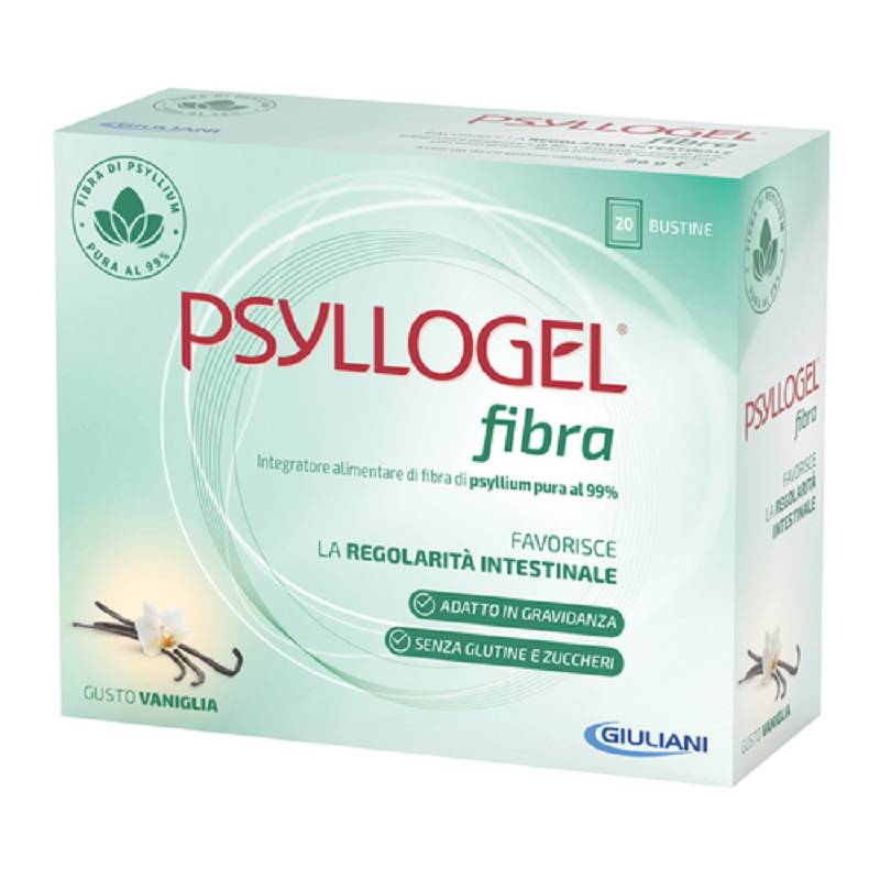 Psyllogel fibra vaniglia 20 bustine