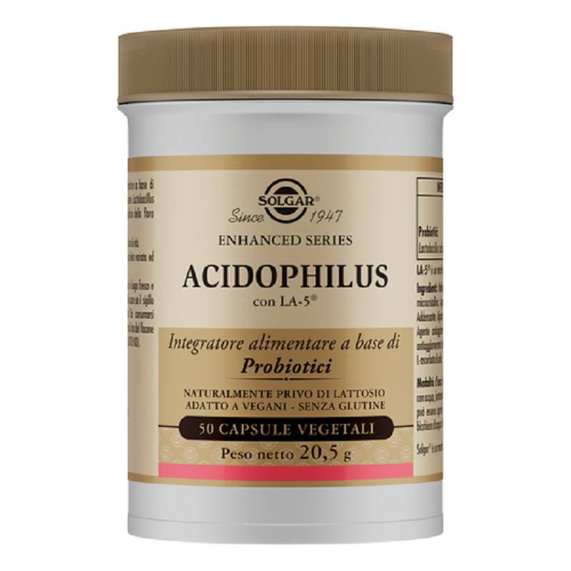 Solgar acidophilus 50 capsule vegetali