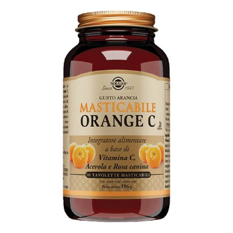 Solgar orange C 90 tavolette masticabili