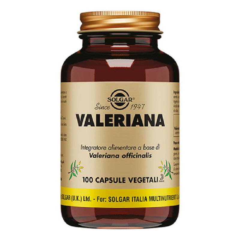 Solgar valeriana 100 capsule vegetali