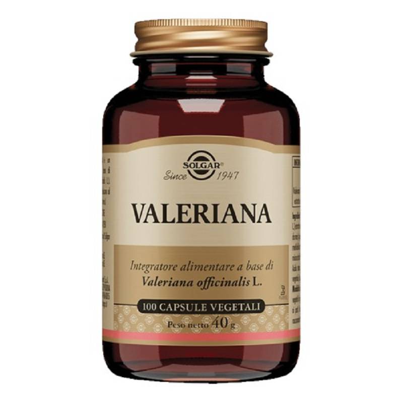 Solgar valeriana 100 capsule vegetali