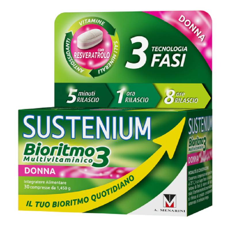 Sustenium bioritmo3 donna 30 compresse