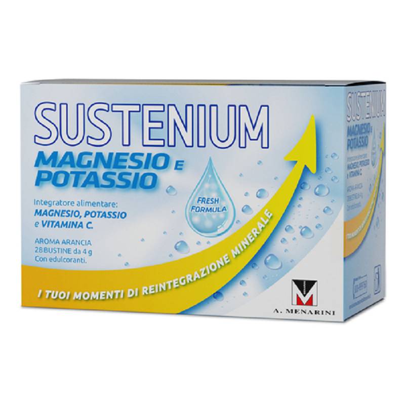 Sustenium magnesio potassio 28 bustine