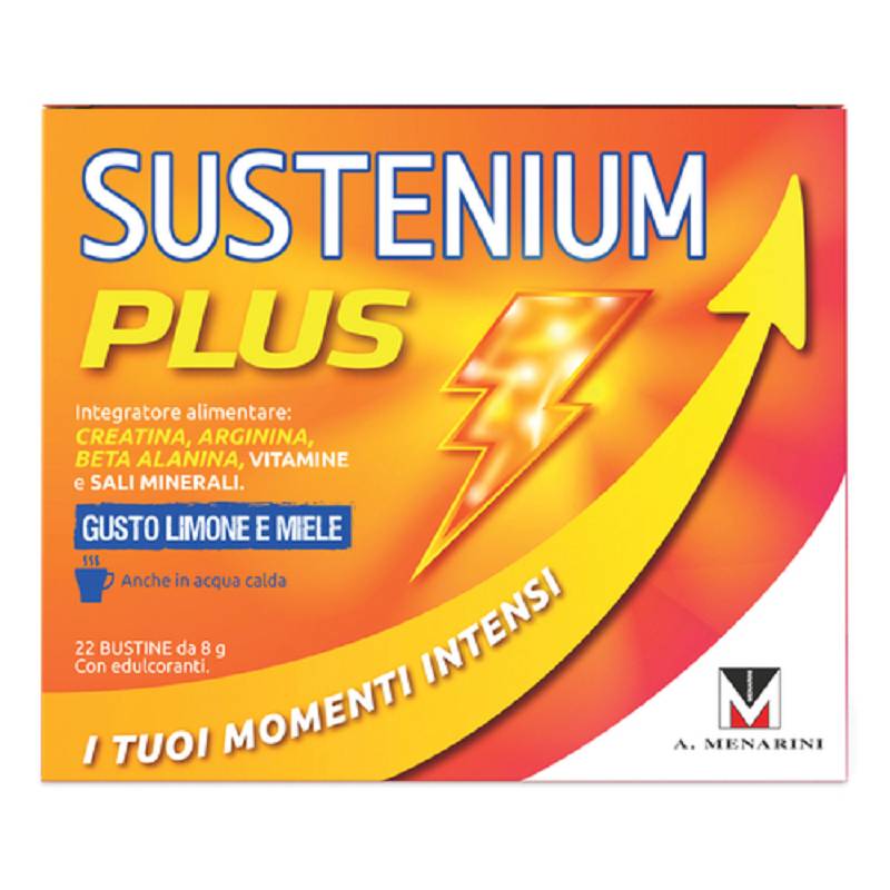 Sustenium plus limone miele 22 bustine