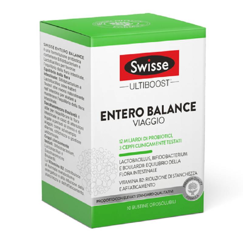 Swisse entero balance viaggio 10 bustine