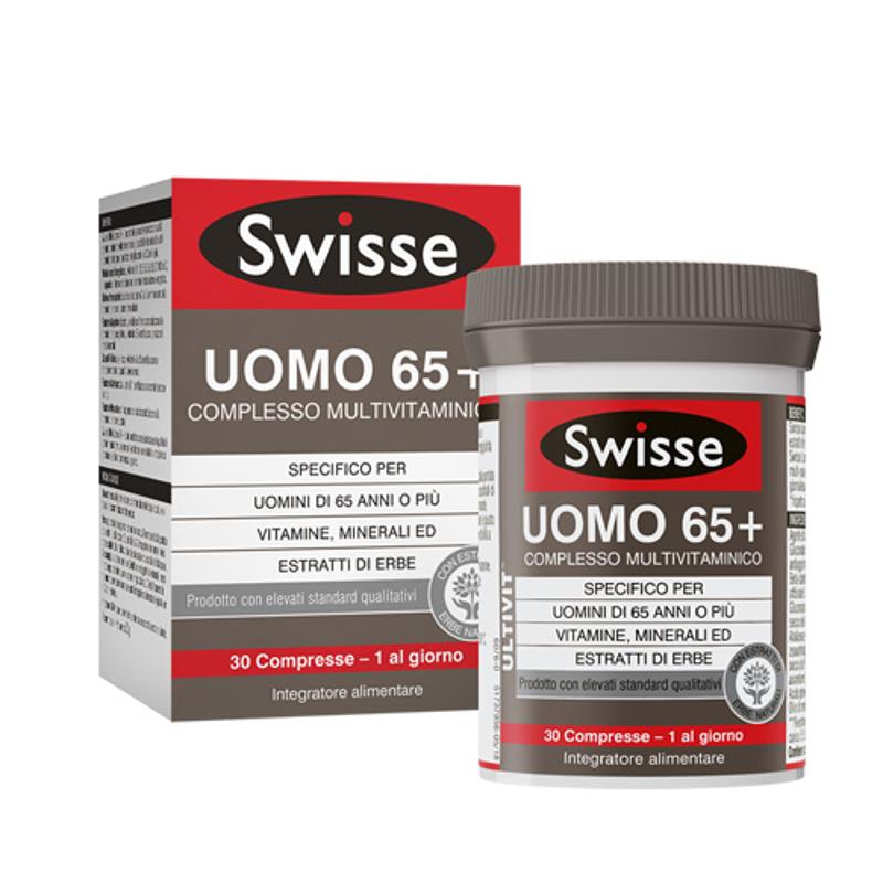 Swisse Multivitaminico uomo 65+ 30 compresse