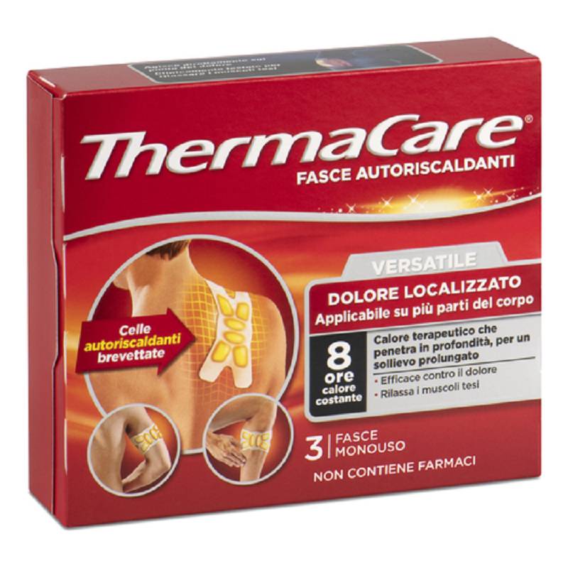 Thermacare versatile fascia 3 pezzi