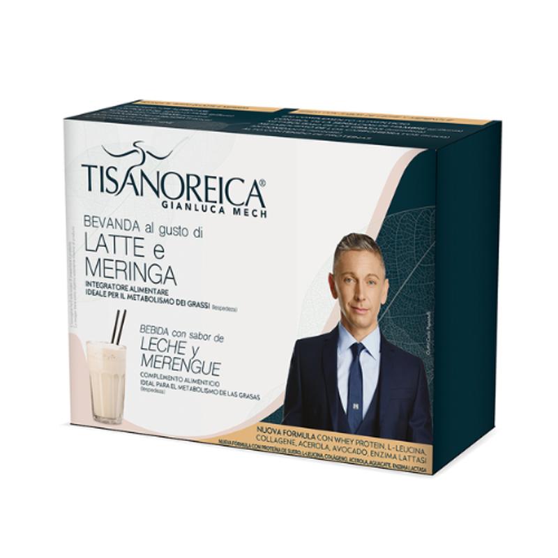 Tisanoreica bevanda al gusto latte meringa