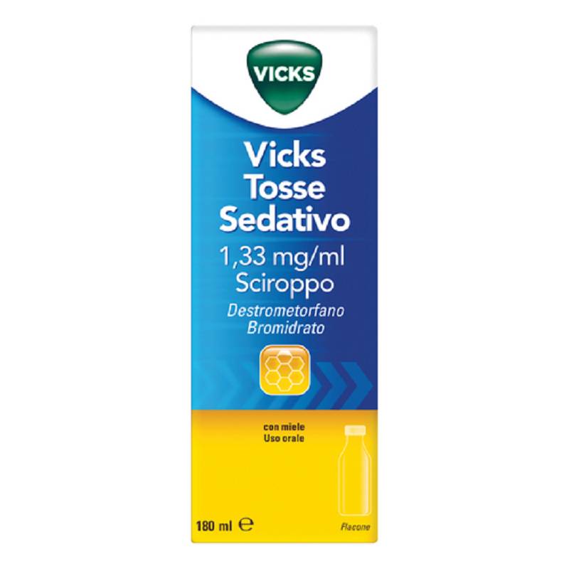 Vicks tosse sedativo 180ml miele