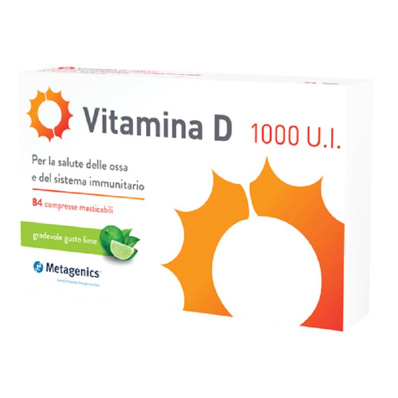 Vitamina D 1000 UI integratore Vitamina D 84 compresse