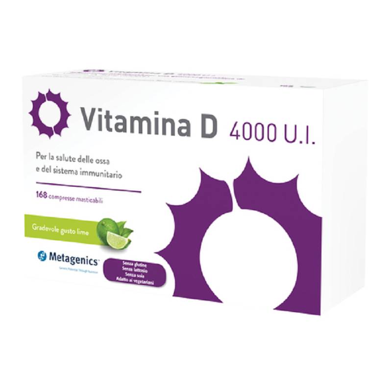 Vitamina D 4000 U.I. integratore vitamina D 168 compresse