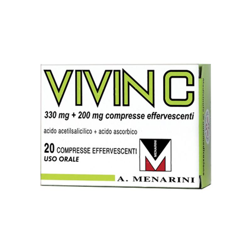 Vivin C 20 compresse effervescenti 330mg+200mg