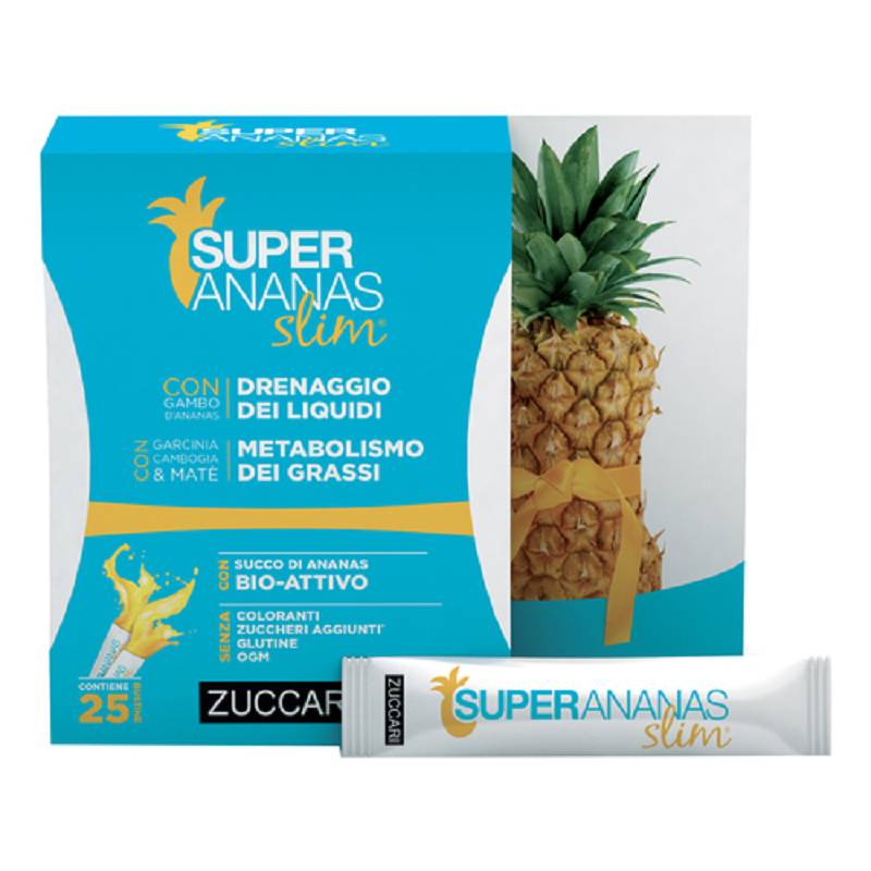Zuccari super ananas slim 25 bustine